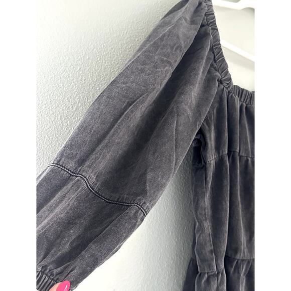 POL Acid wash tunic dress - Picture 3 of 5